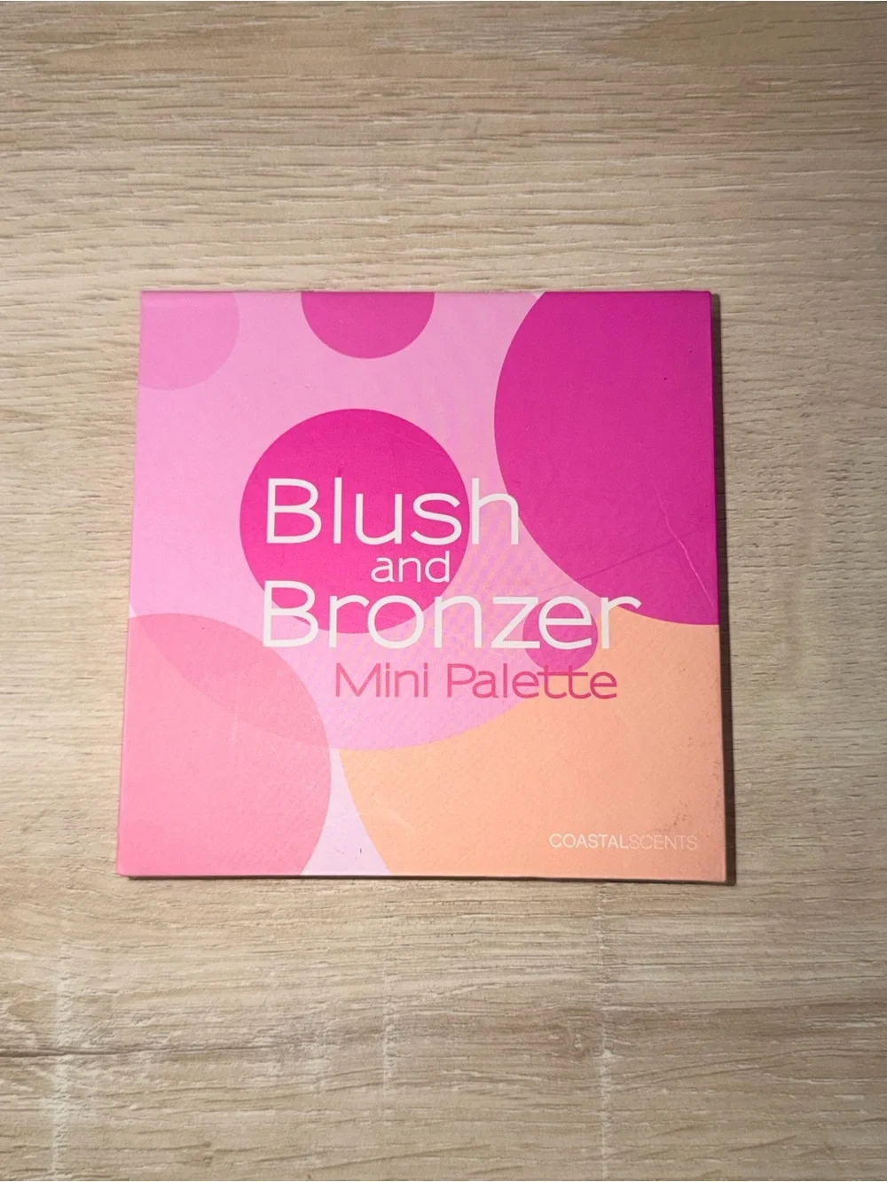 Coastal Scents NEVER USED Multi-Shade Face Palette — 5-Pan Blush & Bronzer